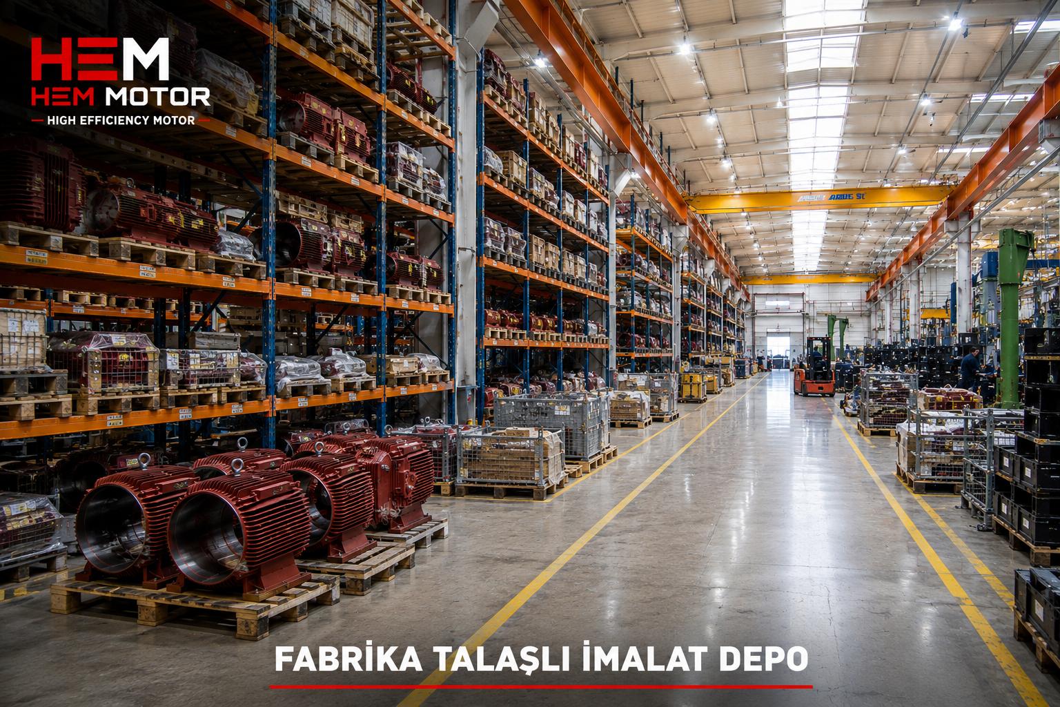 Stoktan teslim mi üretim siparişi mi elektrik motoru temin süreleri